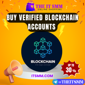 buy verified Blockchain accounts